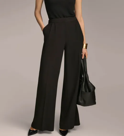 Black Wide Leg Pant